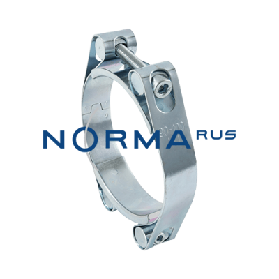 Силовой двухболтовый хомут GBS2 NORMA-RUS