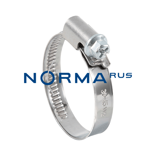 Червячный хомут STD 12 мм NORMA-RUS